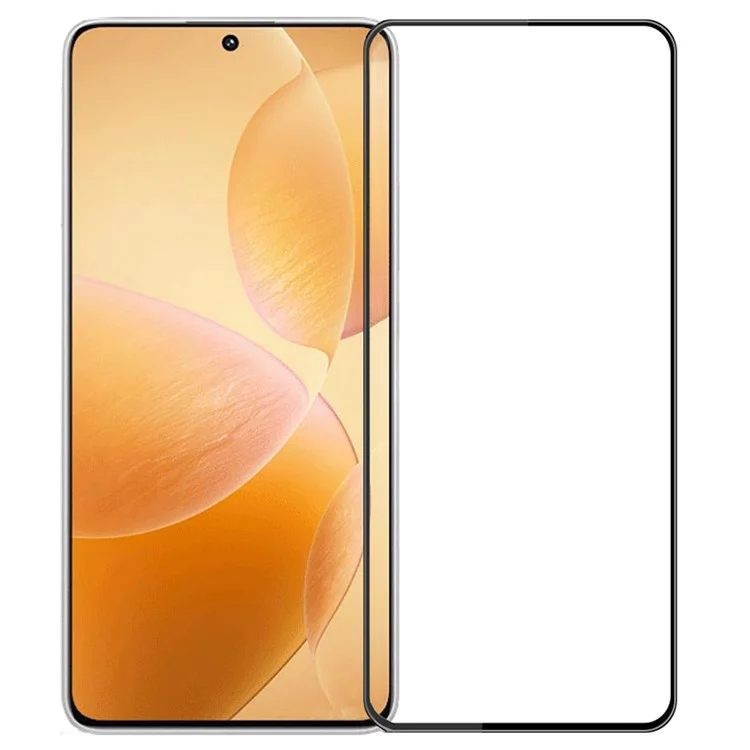 MOFI JK 3D Película de Vidrio Templado-1 para Xiaomi Redmi K70E 5G / Poco X6 / Poco X6 Pro 5G Protector de Pantalla Curvo HD de Pantalla Completa