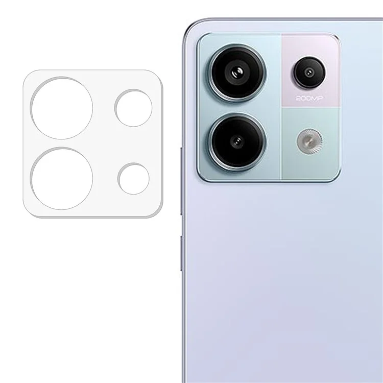 Pour Xiaomi Redmi Note 13 Pro 5G Lens de Caméra Protecto Corning Gorilla Glass 3D Arcs D'arc de L'objectif Arrière