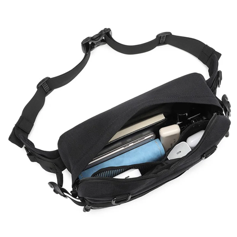 OZUKO 9676 Outdoor Tactical Men Crossbody Bag Oxford Cloth Chest Pack - Camouflage