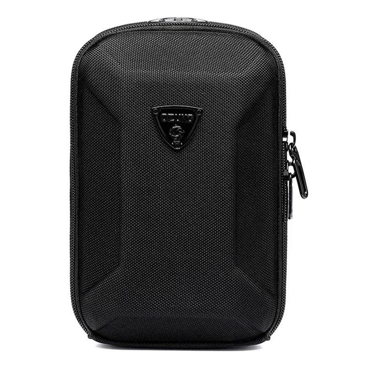 OZUKO 9442 Mini EVA Hard Shell Shoulder Bag Phone Storage Pouch Purse - Black