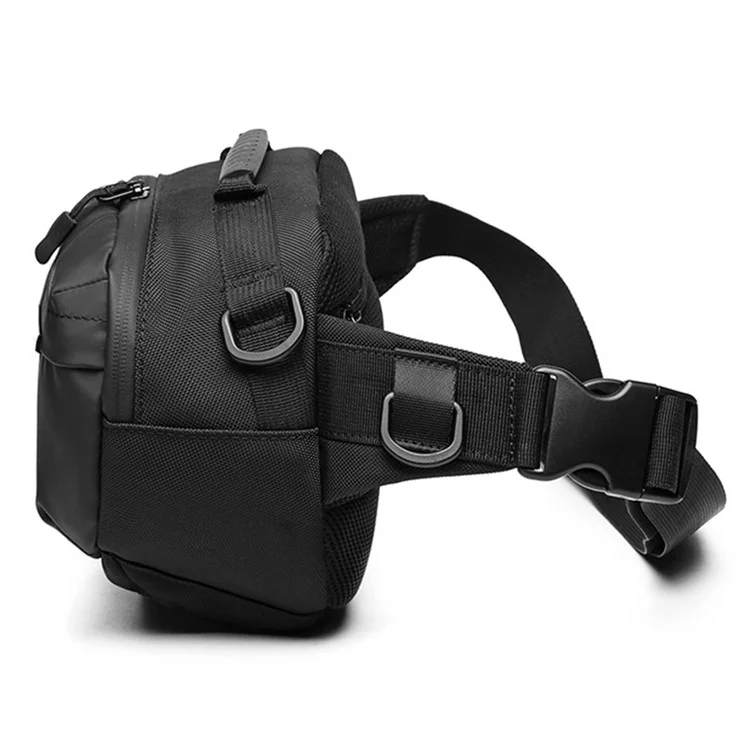 OZUKO 9260 Men Waterproof Crossbody Chest Bag Outdoor Sports Waist Bag - Dark Blue
