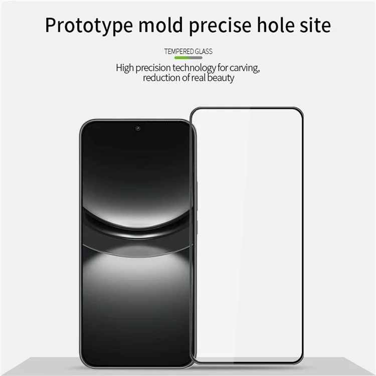MOFI JK 3D Película de Vidrio Templado-1 para Huawei nova 12 5G Protector de Pantalla Full Screen 9H