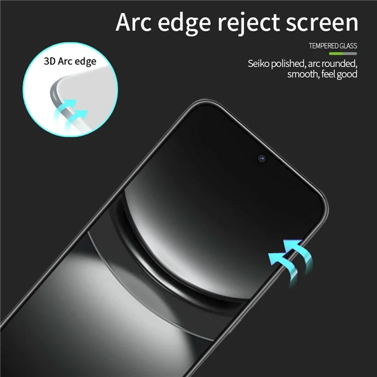 PINWUYO JK Serie de películas de vidrio templado 3D-2 para Huawei nova 12 5G Protector de pantalla de vidrio AGC 9H
