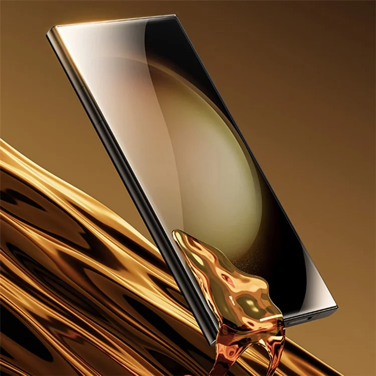BENKS para Samsung Galaxy S24 Ultra Corning Gorilla Glass Protector de Pantalla Transparente HD Pegamento Completo