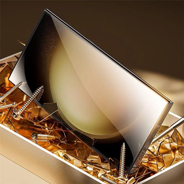 BENKS para Samsung Galaxy S24 Ultra Corning Gorilla Glass Protector de Pantalla Transparente HD Pegamento Completo