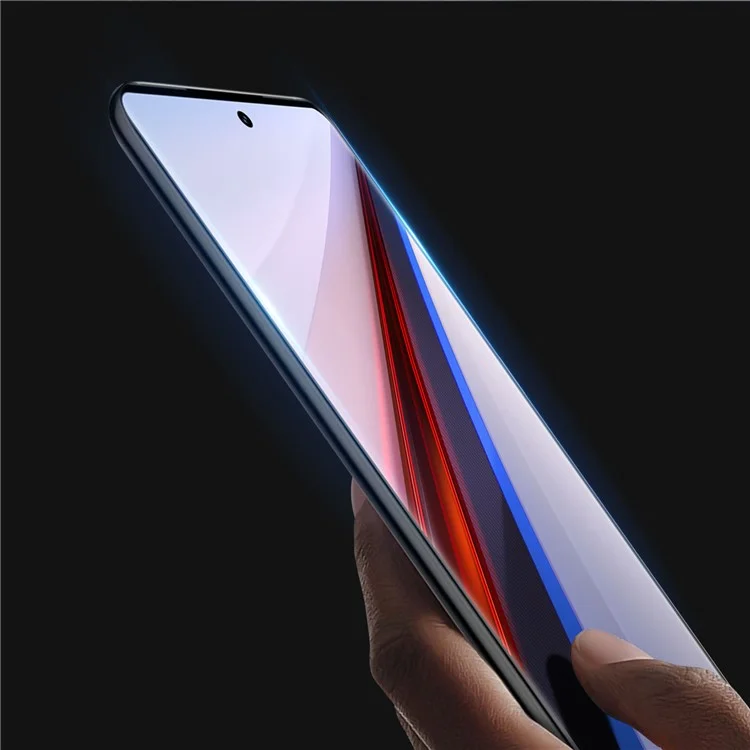 DUX DUCIS For vivo iQOO 12 Pro 5G Screen Protector Hot Bending Medium Alumina Glass Film HD Clear