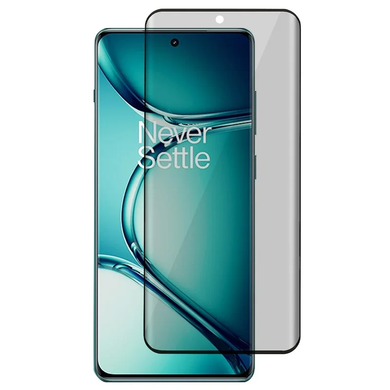 Para o Oppo Reno11 5G (Global) Anti-Spy Curved Screen Protector Side Glue Tempered Glass Film