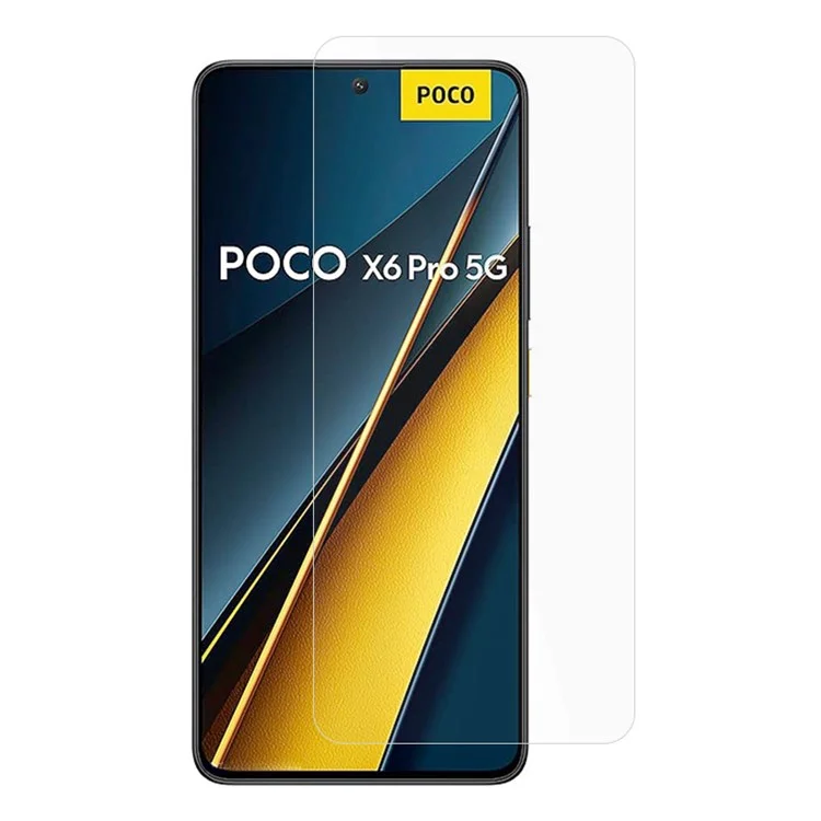 Pour Xiaomi Redmi K70E 5G / Poco X6 Pro 5G Protecteur d'écran en verre trempé 0,3 mm Ultra-mince Anti-rayures