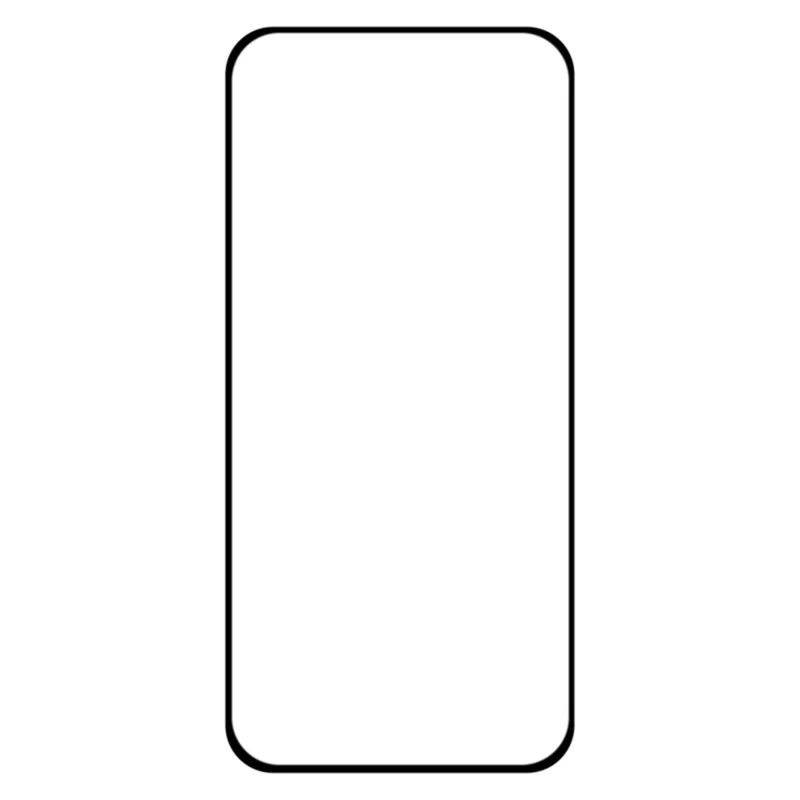 25Pz per protezione schermo iPhone 14 Pro in vetro alluminato medio con stampa seta ultra chiara