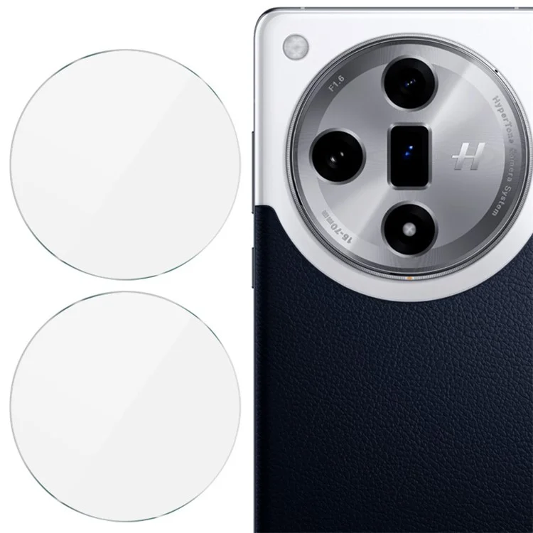 IMAK 2Peças / Conjunto para Oppo Find X7 5G / Find X7 Ultra Película de Lente Traseira HD Transparente Protetor de Lente de Câmera