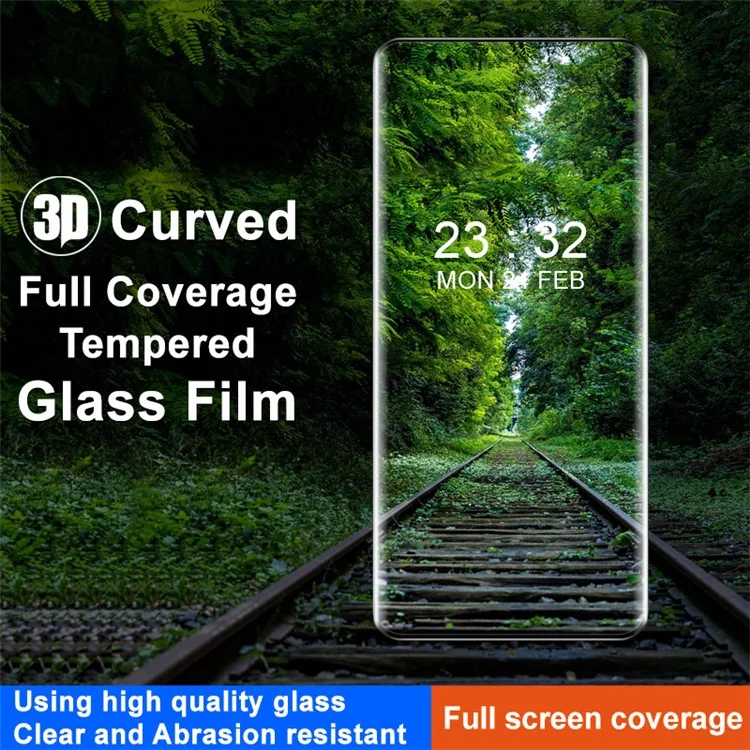 IMAK Pour Honor X50 GT 5G Film courbé 3D Protecteur d'écran en verre trempé plein écran 
