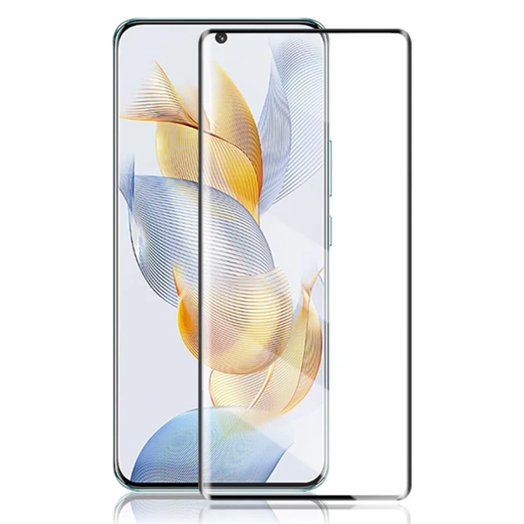 MOCOLO For Honor 90 Full Screen Protector Tempered Glass Anti-explosion Film - Black