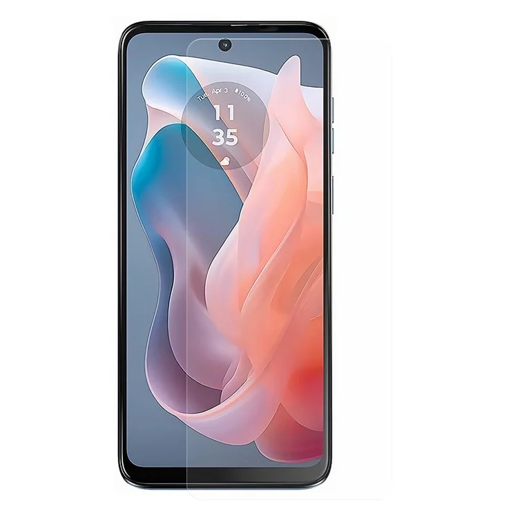 AMORUS Für Motorola Moto G Play (2024) 4G Bildschirmschutzfolie Hochaluminium-Silizium-Glas-Film