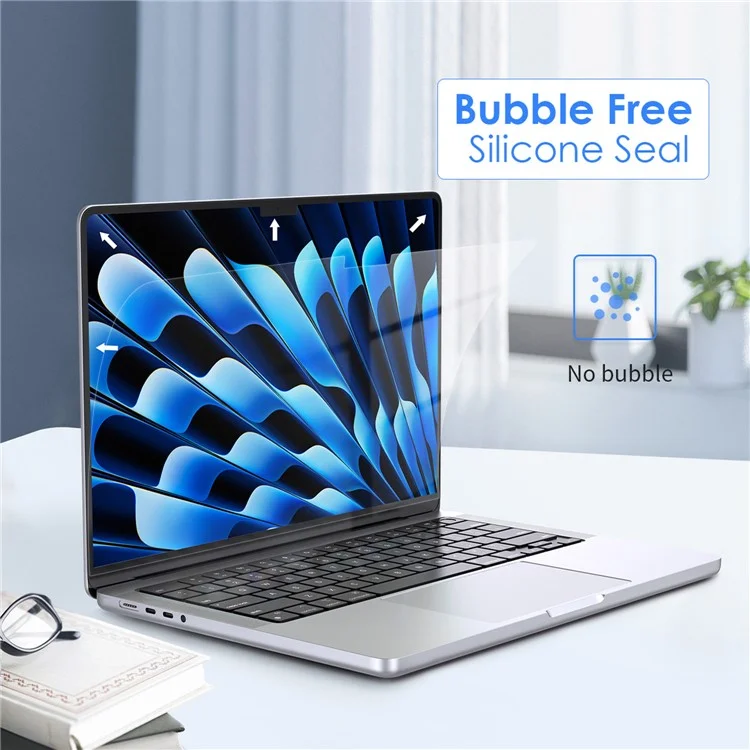 LENTION for Macbook Air 15 inch (2023) M2 A2941 / (2024) A3114 M3 Screen Protector HD Clear Laptop PET Screen Film