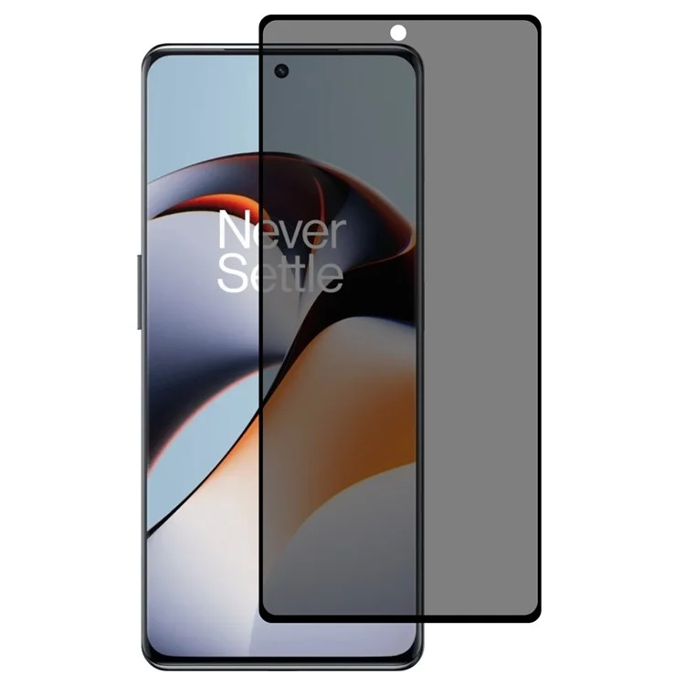 For OnePlus Ace 3 5G / 12R 5G Privacy Screen Protector Curved Edge Tempered Glass Film Side Glue