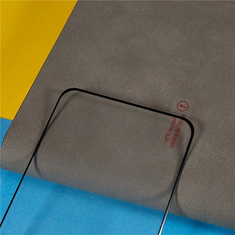 For OnePlus Ace 3 5G / 12R 5G Screen Protector Curved Edge Clear Tempered Glass Film Silk Printing