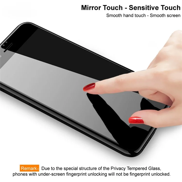 IMAK For Honor X50 5G Screen Protector Privacy 3D Curved Tempered Glass Film Saver