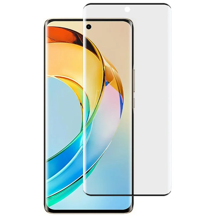 IMAK Pour Honor X50 5G Protecteur d'écran en verre trempé HD transparent, incurvé en 3D