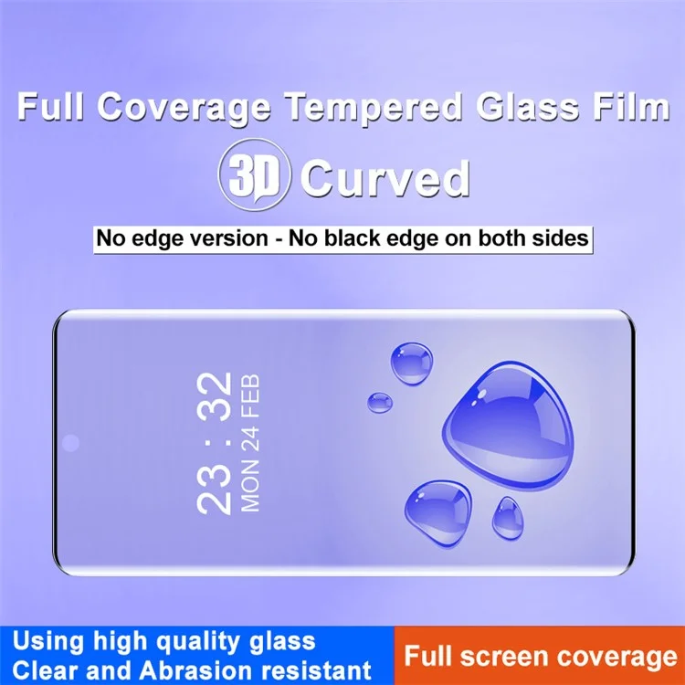 IMAK For Honor X50 GT 5G Screen Protector Tempered Glass 3D Curved Edge Full Coverage
