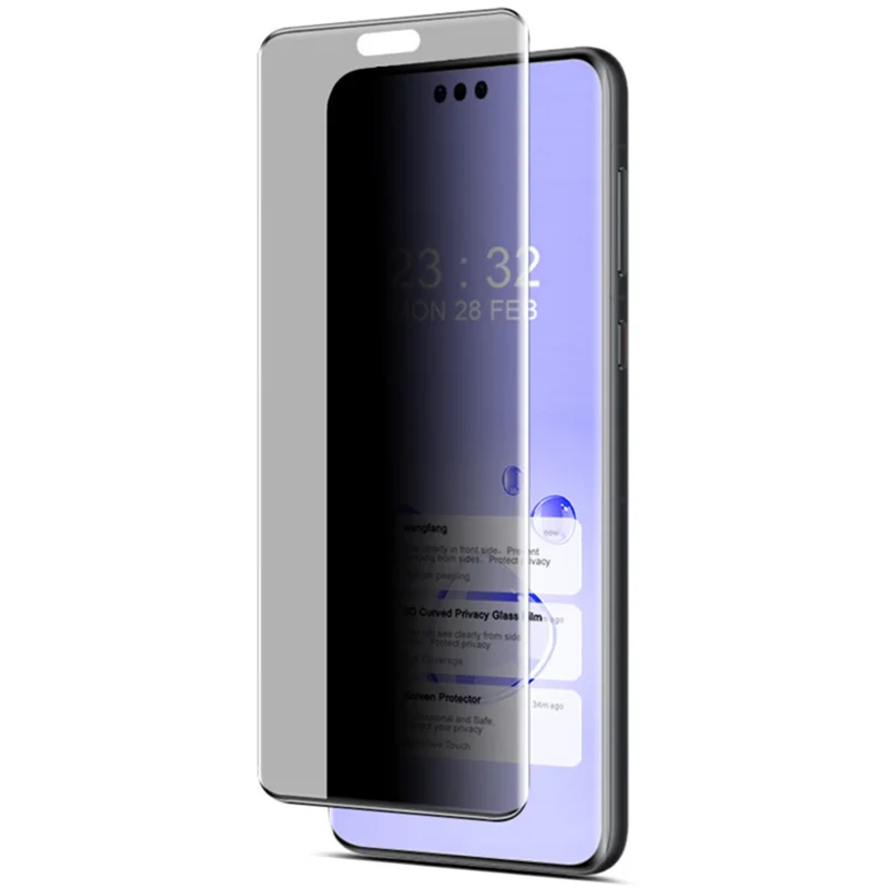 IMAK For Huawei Mate 60 Pro / Mate 60 Pro+ Screen Protector Privacy 3D Curved Shatterproof Film