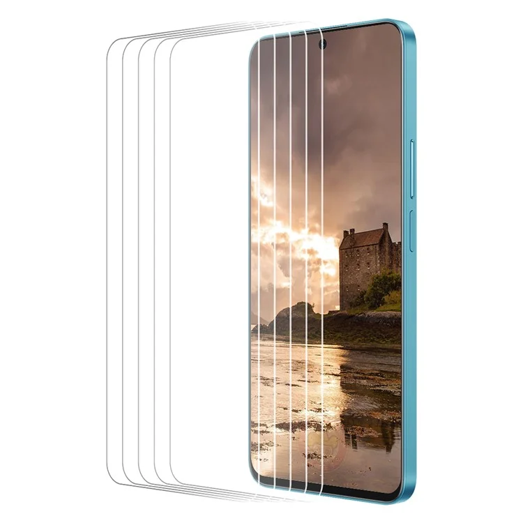 ENKAY HAT PRINCE 5Pcs For Meizu 21 Screen Protector High Aluminum-silicon Glass Touch Sensitive, Ultra HD