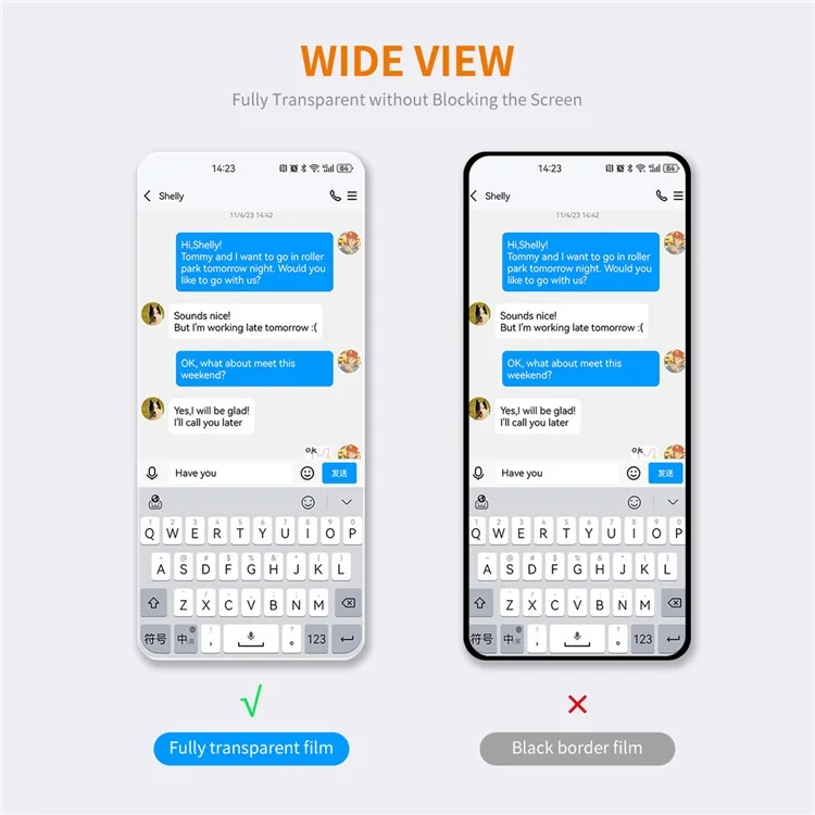 ENKAY HAT PRINCE 2 Pièces Pour Meizu 20 Protecteur d'écran Full Glue Grand Arc Bord Haute Aluminium-Silicium Film en Verre 
