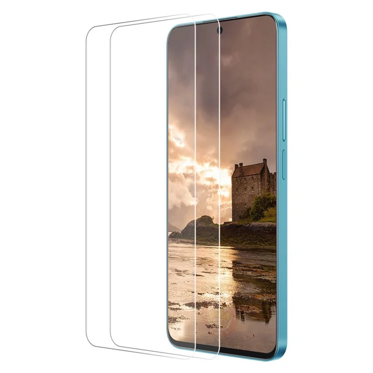ENKAY HAT PRINCE 2Stück für vivo iQOO 12 5G Displayschutzfolie Großer Bogenrand HD Klarer Film