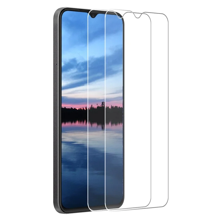 ENKAY HAT PRINCE 2 шт. для Honor X6a 4G / X5 Plus Защитная пленка для экрана Высокое определение Анти-отпечатки пальцев