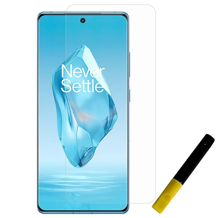 Para OnePlus 12R 5G / Ace 3 5G Protector de Pantalla Protector de Vidrio Templado Líquido UV Película Protectora