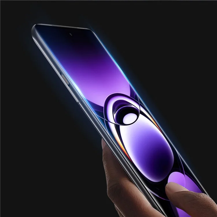 DUX DUCIS per Oppo Find X7 Ultra Protezione dello schermo Pellicola Full Glue Hot Bending Medium Alumina Glass