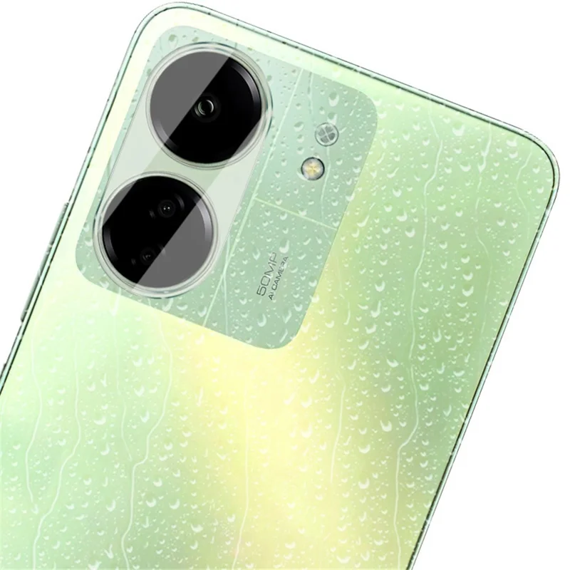 IMAK Para Xiaomi Redmi 13C 4G / Poco C65 4G Protetor de Lente de Câmera Integrado Vidro Temperado + Tampa da Lente Acrílica