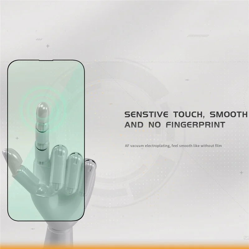 TGVI'S For iPhone 14 Pro Eye Protection Screen Protector High HD Clear Front Film+Back Protector