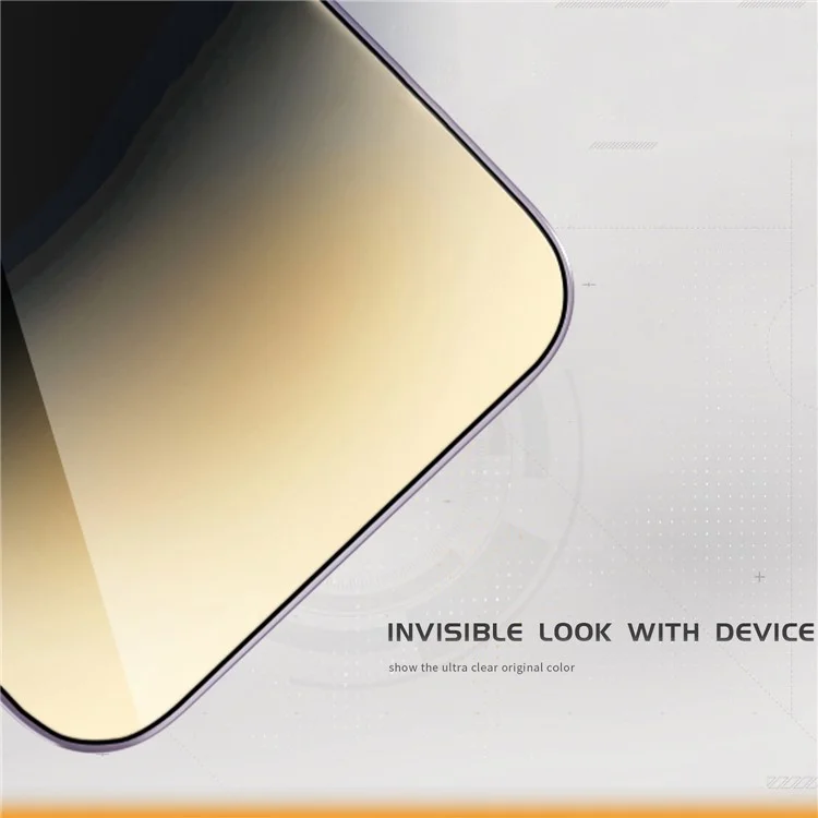 TGVI'S For iPhone 14 Pro Max Eye Protection Film High Aluminum-Silicon Glass Screen Protector+Back Protector