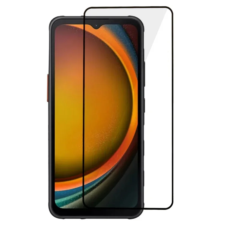 Para Samsung Galaxy Xcover7 Screen Film Guard Silk Printing Bubble-free Screen Protector