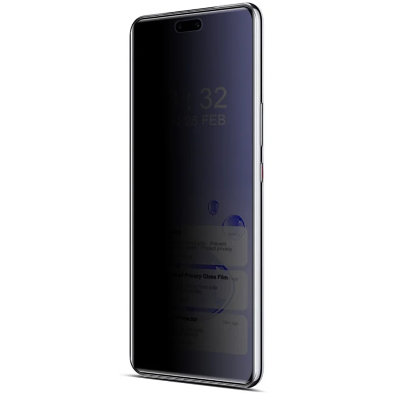 IMAK For Huawei nova 12 Pro 5G / nova 12 Ultra 5G Anti-Spy Screen Protector Tempered Glass Film