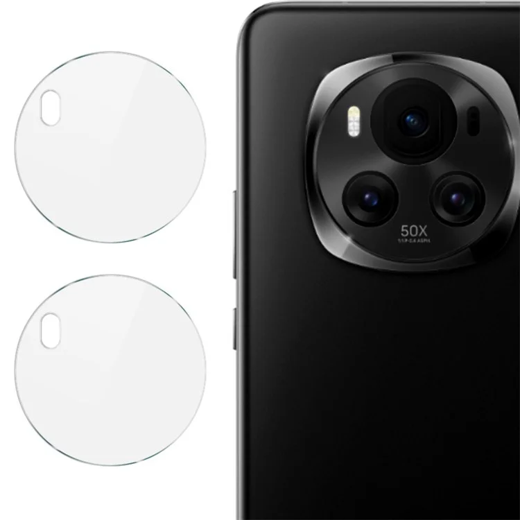 IMAK 2Pcs / Set For Honor Magic6 5G Tempered Glass Lens Protector HD Clear Camera Lens Film