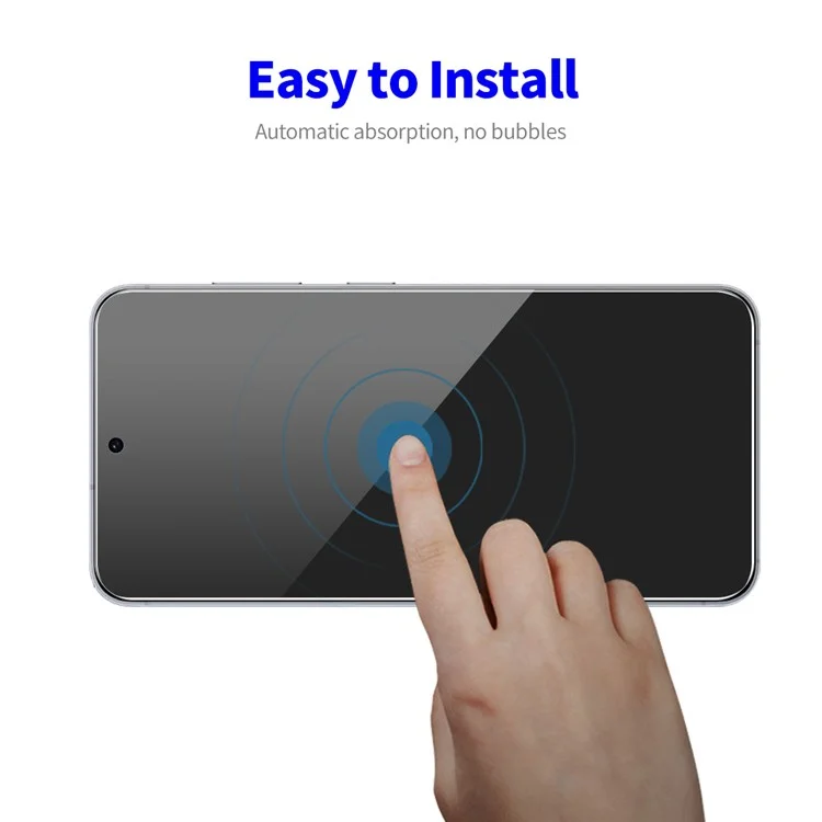 ENKAY HAT PRINCE 2Pcs For Samsung Galaxy S25 / S24 Anti-Spy Screen Protector High Aluminium-Silicon Glass Film