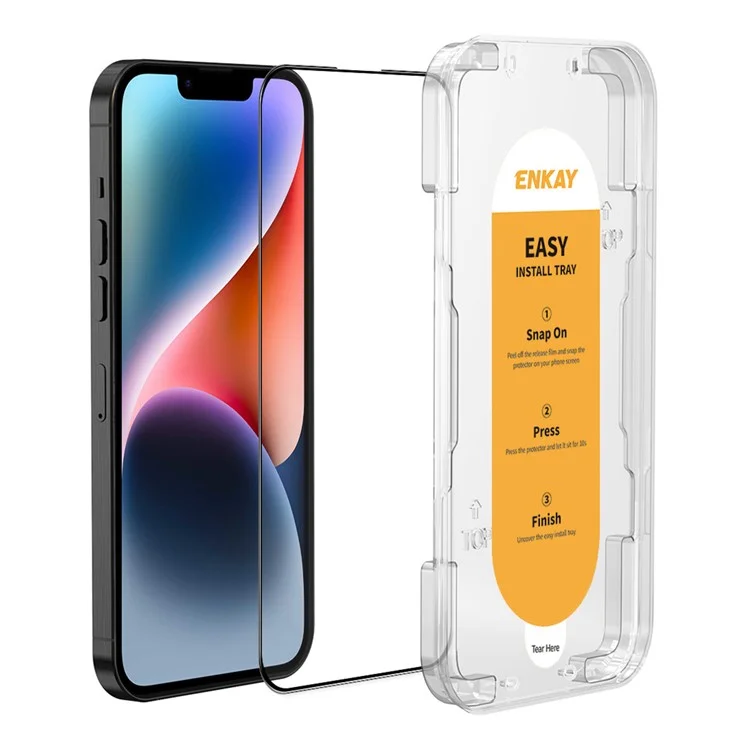ENKAY HAT PRINCE For iPhone 14 Plus Protective Film Shockproof Easy Installation Screen Protector