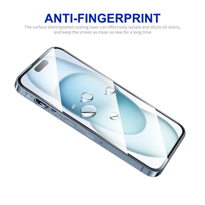 ENKAY HAT PRINCE For iPhone 16 / 15 Screen Film Guard Easy Installation Ultra Clear Screen Protector
