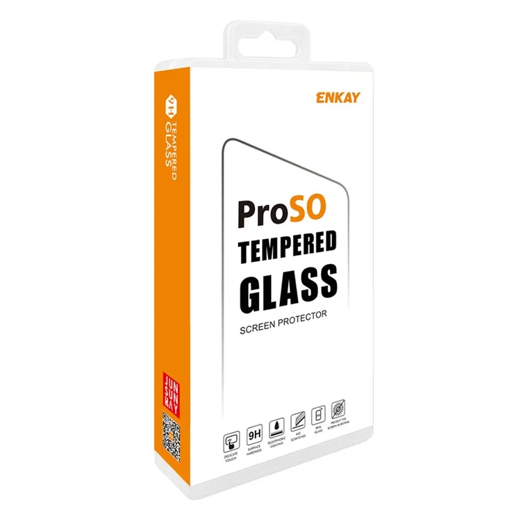 ENKAY PRINCE HAT 5 шт. для iPhone 15 Full Screen Protector Anti-Spy Black Edge Anti-explosion Film