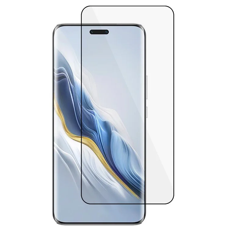 Für Die Ehre Magic6 Pro 5G Screen Protector Side Leim 3D Gebogene Vollständige Abdeckung Temperiertes Glasfilm