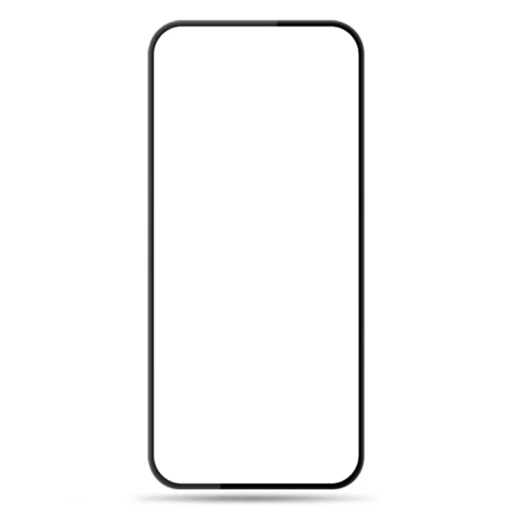 AMORUS 2Pcs For Google Pixel 8a Silk Printing Screen Protector Full Glue Tempered Glass Film - Black