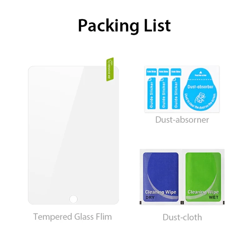 DUX DUCIS For iPad 4 / 3 / 2 / 1 9.7-inch Screen Protector Ultra Clear Full Glue Film Complete Covering