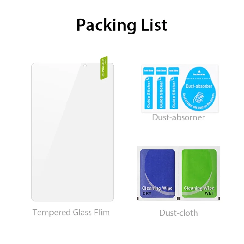 DUX DUCIS For Honor Tablet X7 Medium Alumina Glass Full Screen Protector Shatter-proof