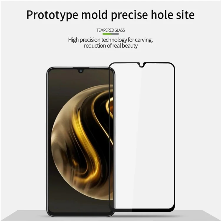 Pinwuyo JK Tempered Glass Film Series-2 Für Huawei Nova Y72 4G Bildschirmschutz Anti-kratzer-film