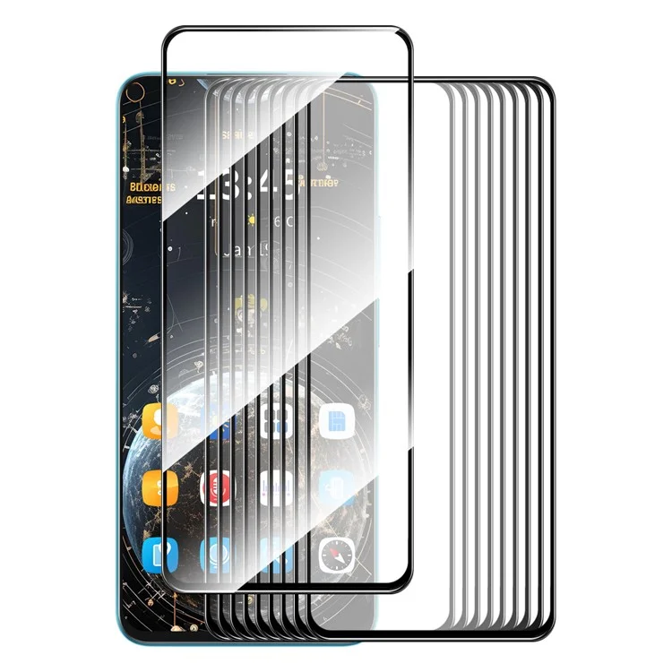 ENKAY HAT PRINCE 10Pcs for Motorola Moto E14 4G / G04 4G / G04s 4G / G24 4G Screen Protector 0.26mm 2.5D Anti-Explosion Film