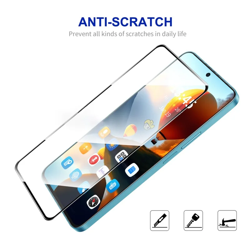 ENKAY HAT PRINCE For Nothing Phone (2a) Plus / Phone (2a) Screen Protector 9H 2.5D High Aluminium-Silicon Glass Film
