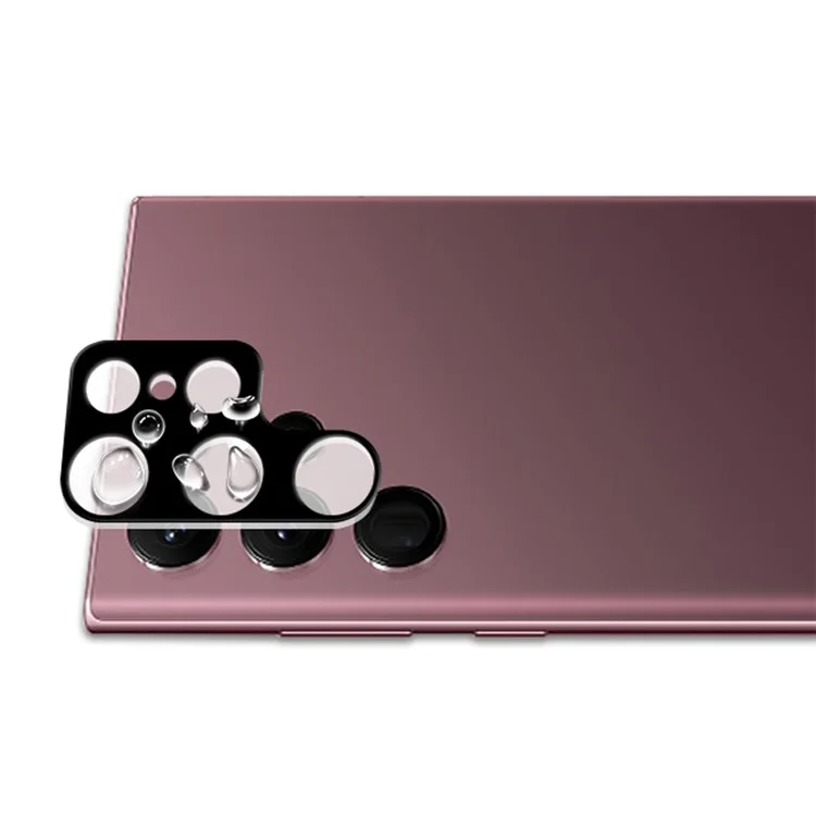MOCOLO для Samsung Galaxy S24 Ultra Защитная плёнка для камеры Закаленное стекло Защитная плёнка для задней камеры - Чёрный