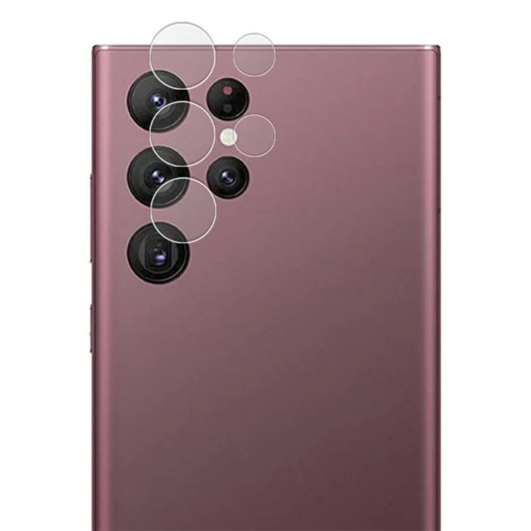 MOCOLO для Samsung Galaxy S24 Ultra 1 набор закаленного стекла HD Clear Camera Lens Protector - прозрачный