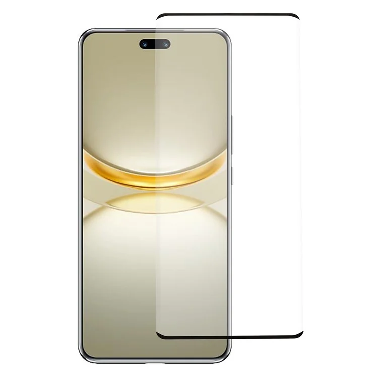 Pour Huawei nova 12 Pro 5G / nova 12 Ultra 5G Protecteur d'écran 3D Curved Tempered Glass Film, Colle sur les côtés